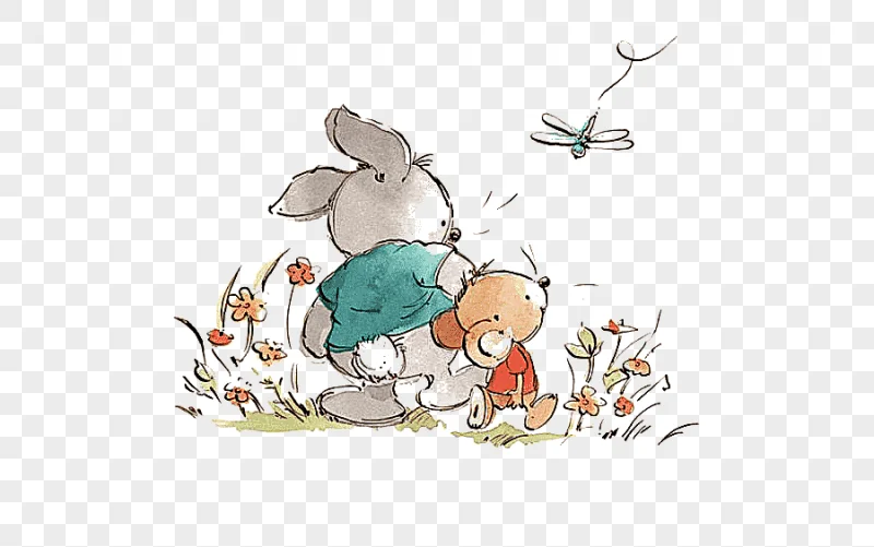 png clipart european rabbit easter bunny cartoon bunny cartoon character mammal