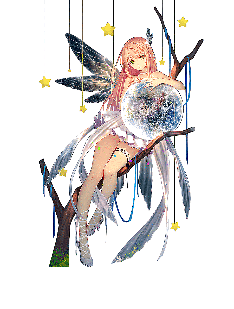 png clipart fairy anime art illustration sprite cartoon cartoon character stars