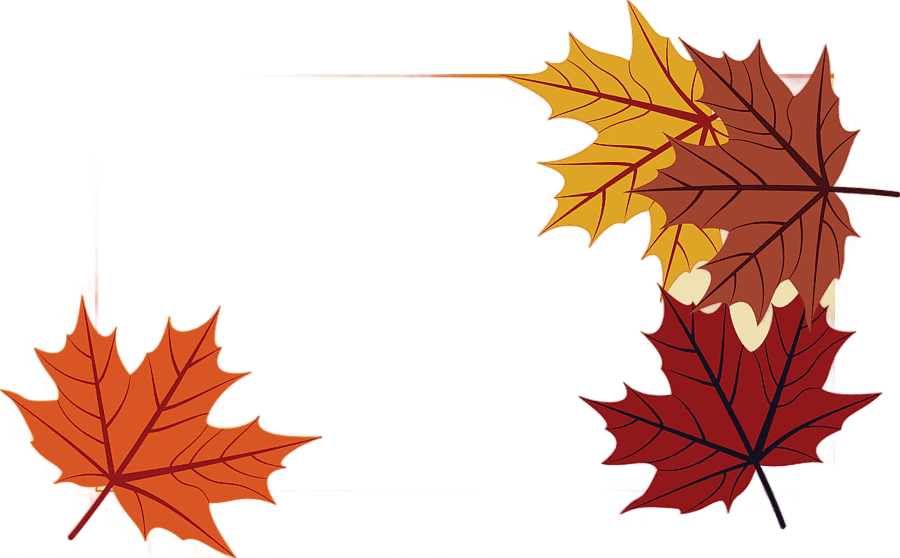 png clipart fall leaves autumn foliage frame copy space background 4k wallpaper background image