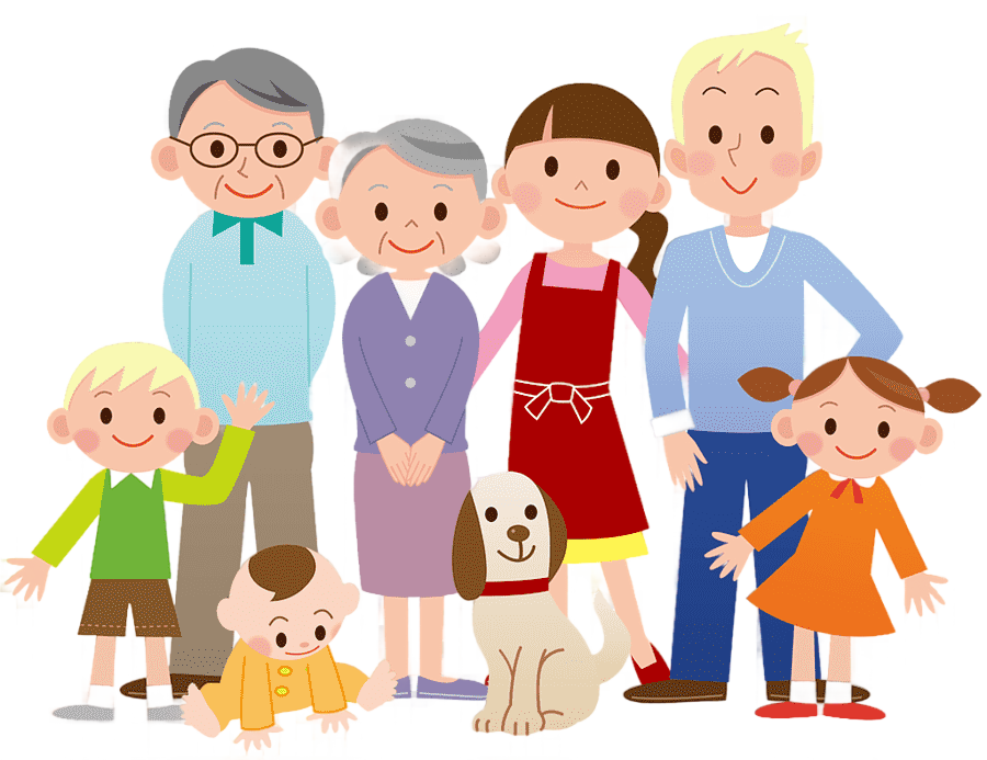 png clipart family cartoon family child people