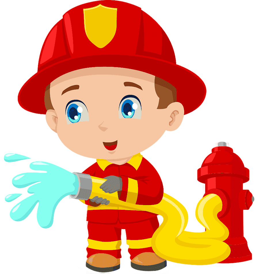 png clipart firefighter cartoon cartoon fireman cartoon character child