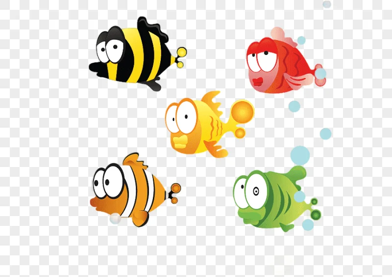 png clipart fish cartoon cartoon fish watercolor painting cartoon character