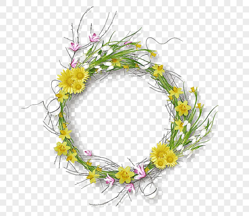 png clipart floral design easter flower wreath easter flower arranging holidays