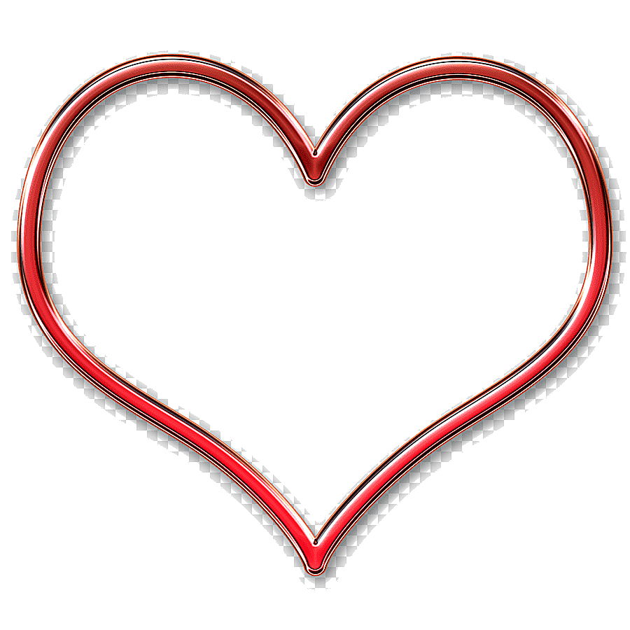 png clipart frame border heart love decorative picture template video frame video border