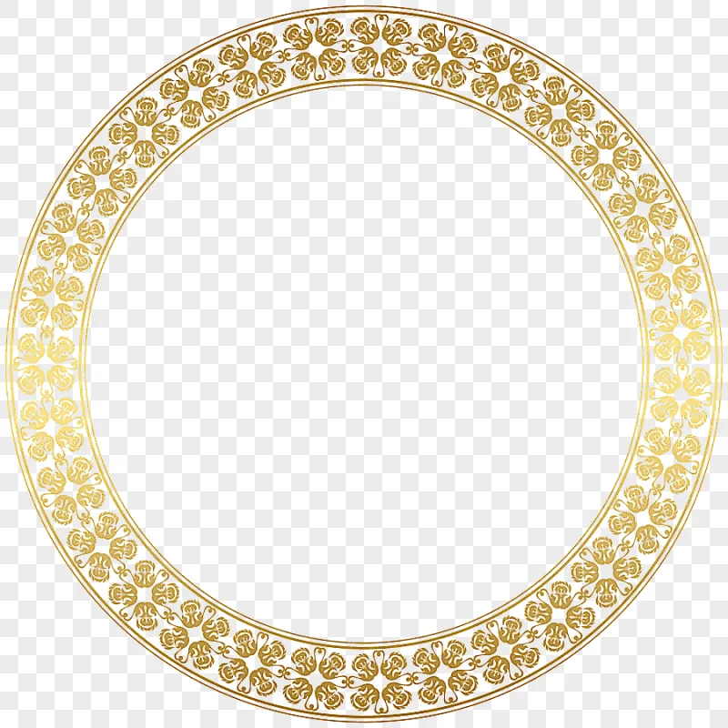 png clipart frame gold round gold border frame round brown frame against blue background c