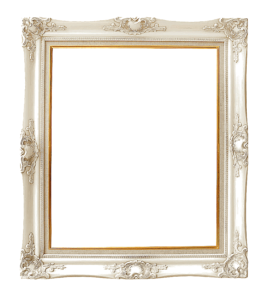 png clipart frame ivory vintage frame white wooden frame frame golden frame