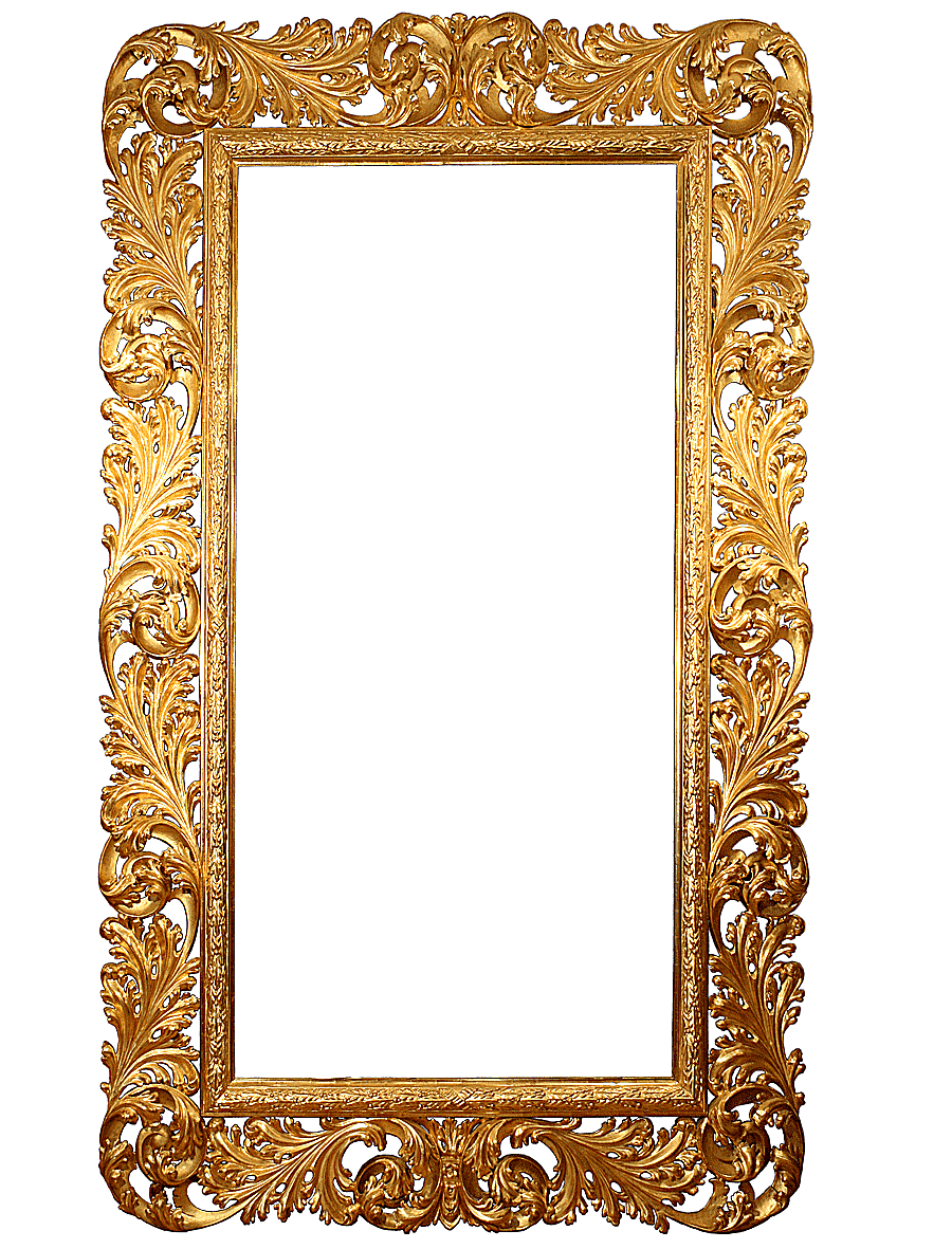 png clipart frames gold leaf mirror exquisite frames rectangle color