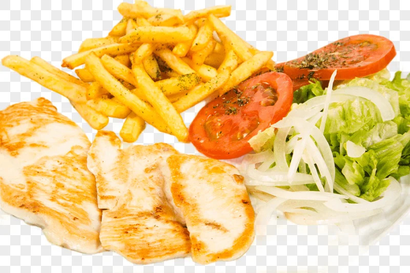 png clipart french fries chicken spanish cuisine bocadillo salchipapas chicken food animals