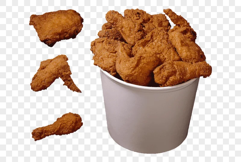 png clipart fried chickens in white bucket crispy fried chicken kfc fast food chicken meat