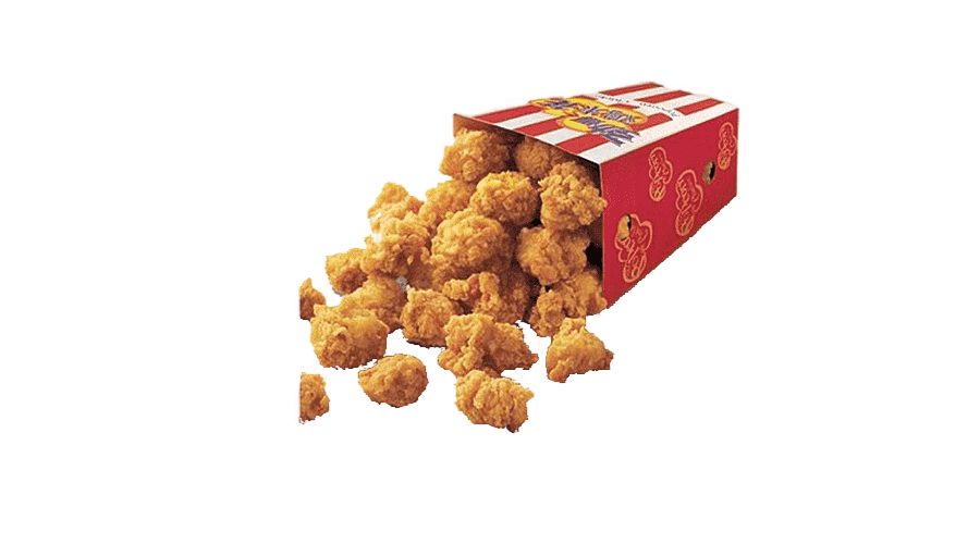 png clipart fried food with box chicken nugget kfc kentucky fried chicken popcorn chicken