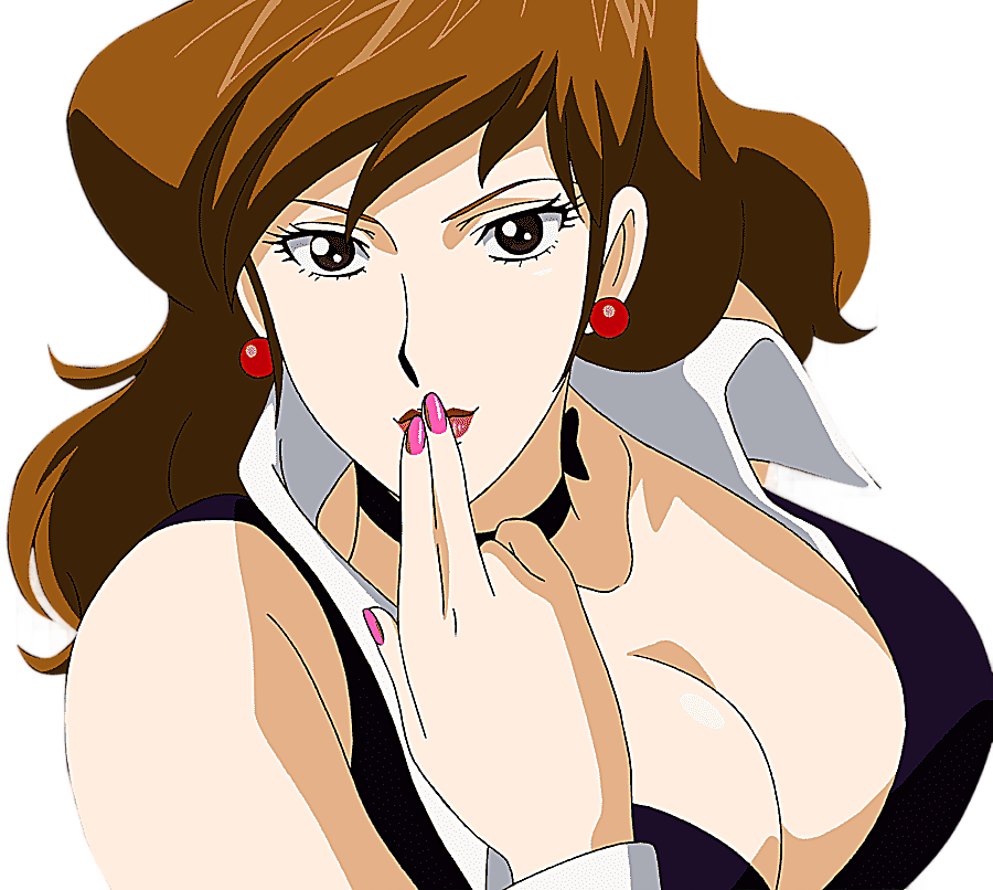 png clipart fujiko mine lupin iii animated cartoon animated film lupine black hair hand