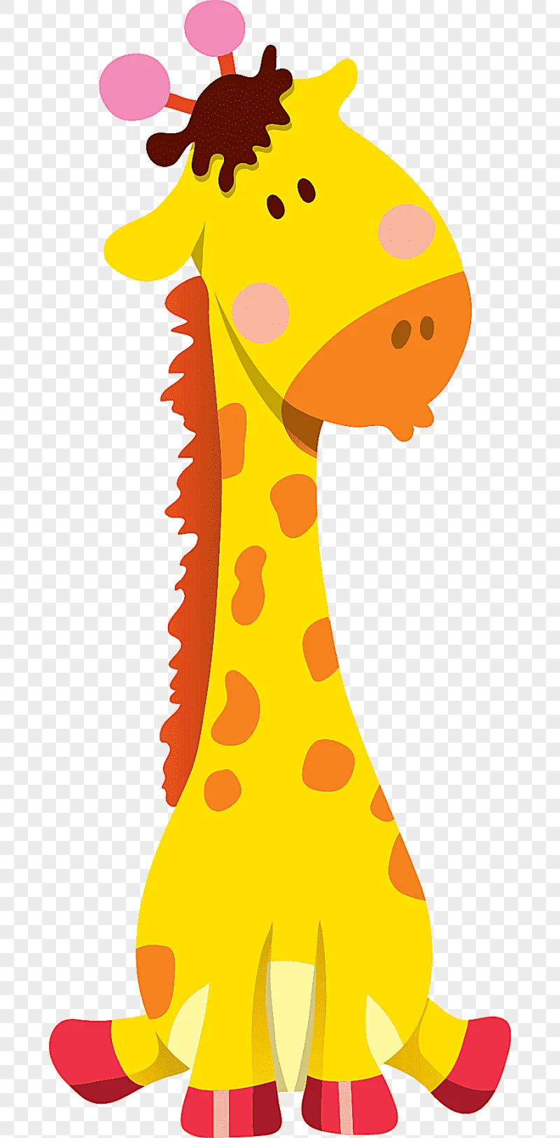 png clipart giraffe cartoon animal illustration giraffe mammal animals