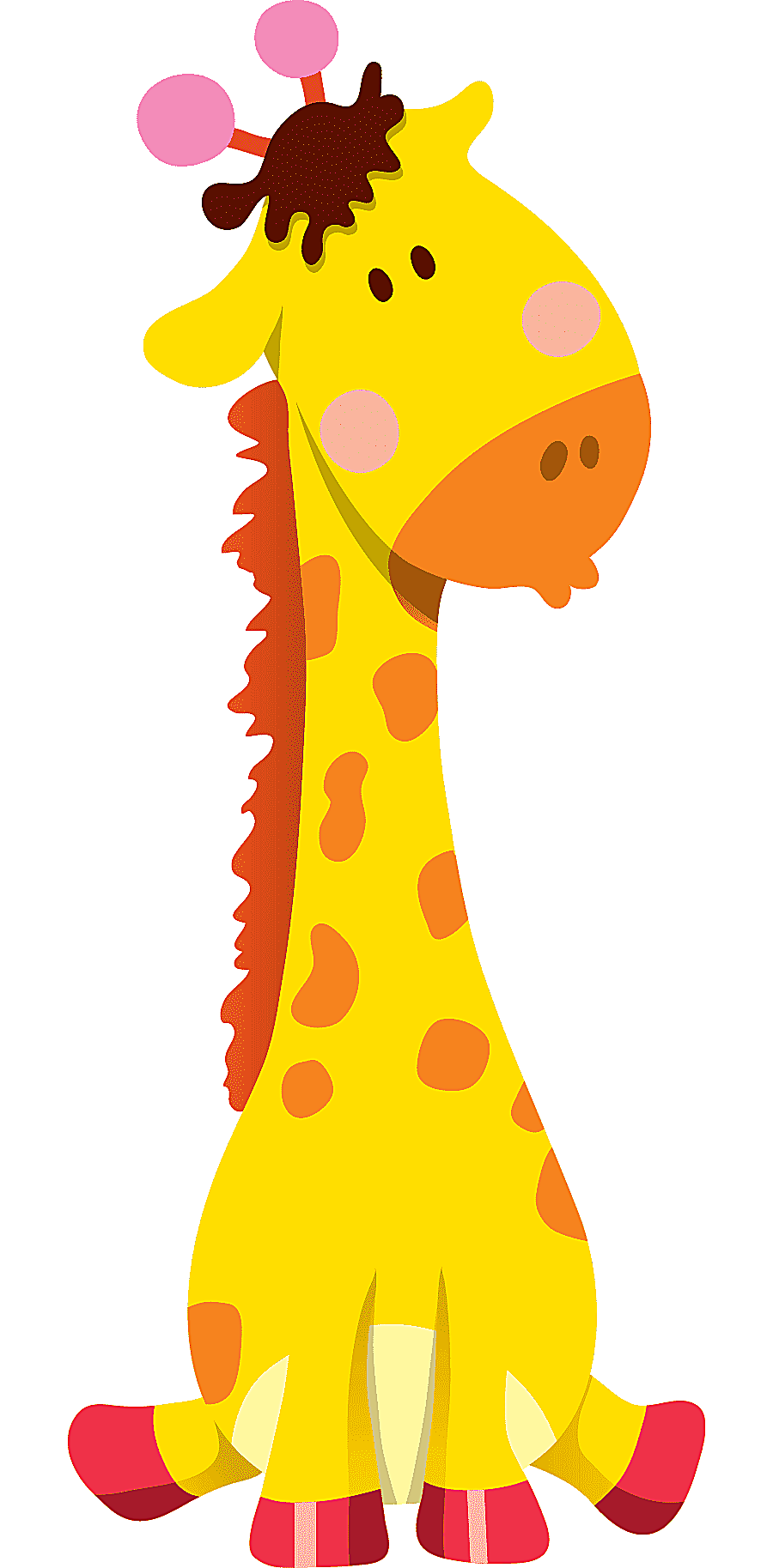 png clipart giraffe cartoon animal illustration giraffe mammal animals