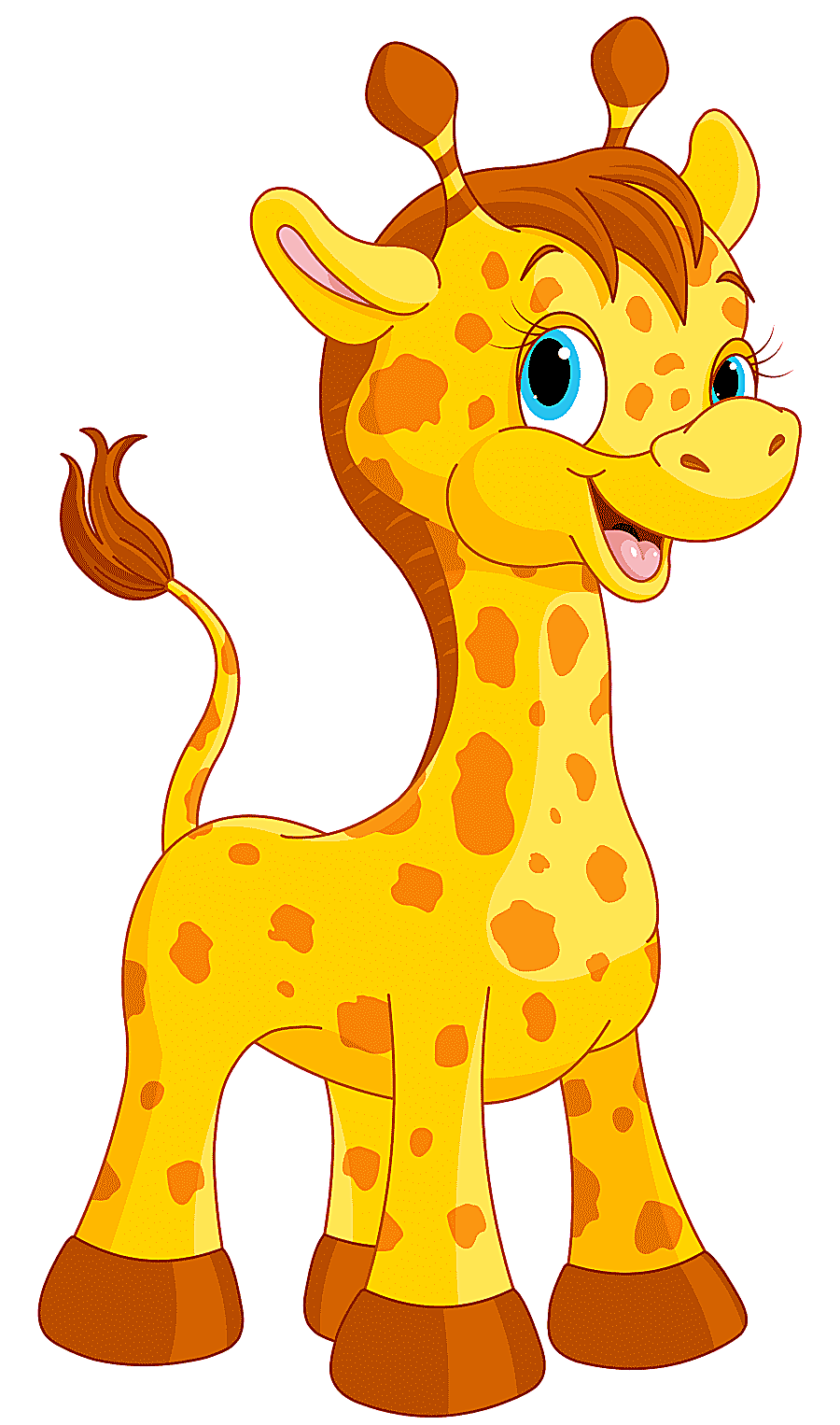 png clipart giraffe cartoon animated giraffe s mammal photography