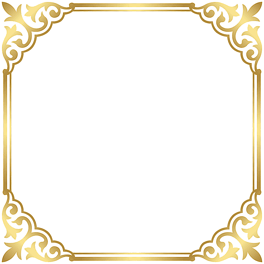 png clipart gold floral framed borders and frames gold frames gold border border text