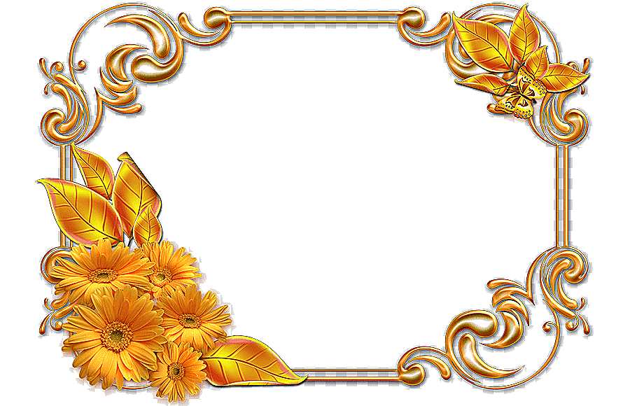 png clipart gold flowers and leaves digital frame illustration frames graphy invitation fr