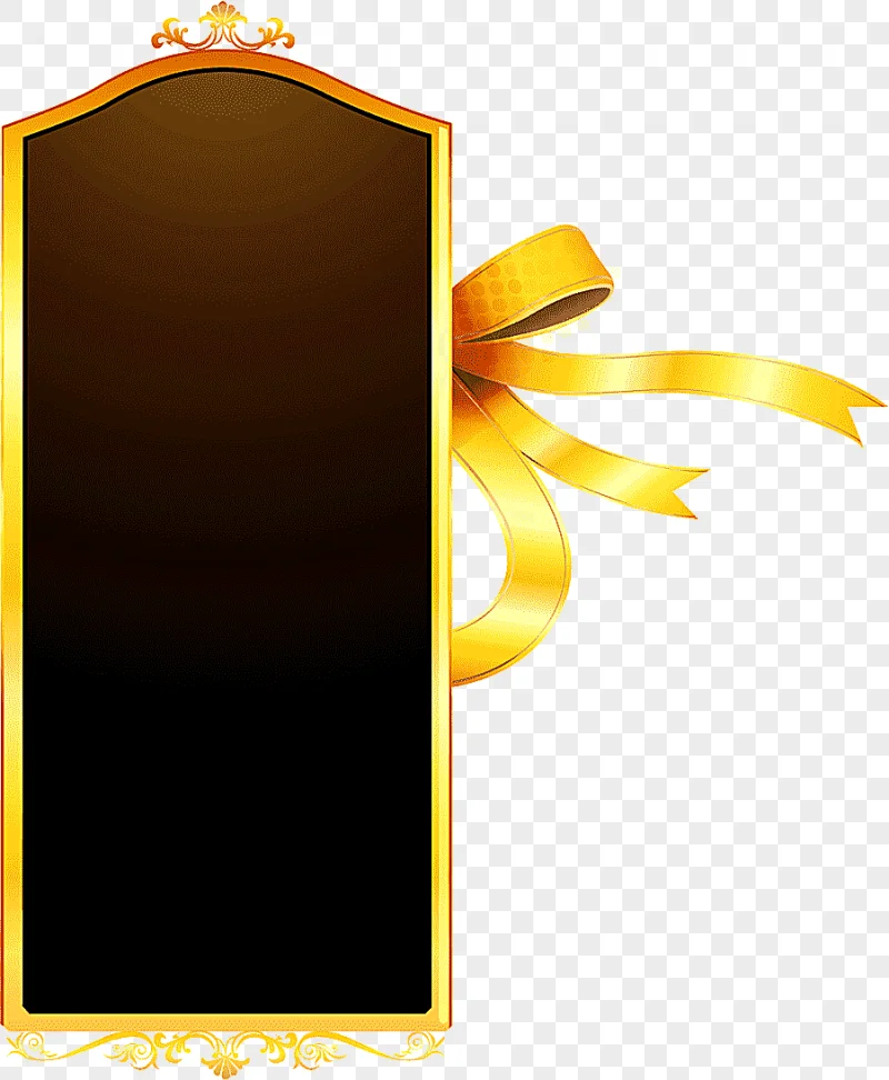 png clipart gold frame gold painted golden brand watercolor painting ribbon