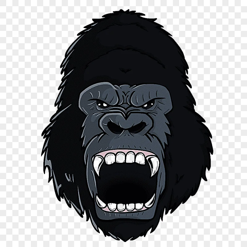png clipart gorilla illustration gorilla samsung galaxy s8 ape cartoon gorilla mammal anim
