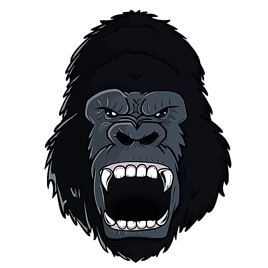 png clipart gorilla illustration gorilla samsung galaxy s8 ape cartoon gorilla mammal anim