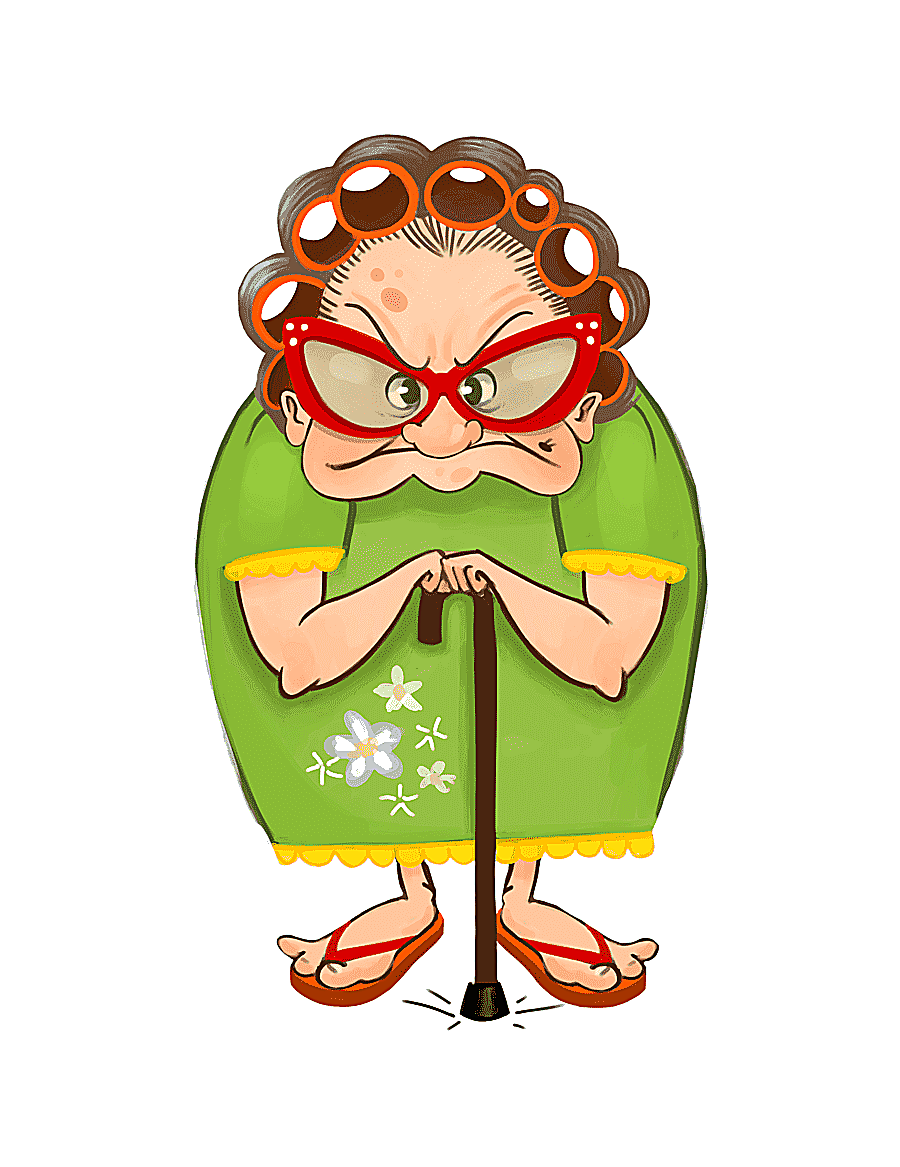png clipart granny animation animated cartoon breathing food cartoon