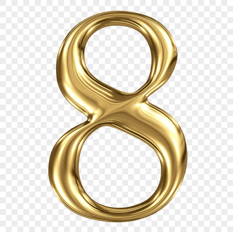 png clipart graphy illustration gold three dimensional figure 8 3d computer graphics image