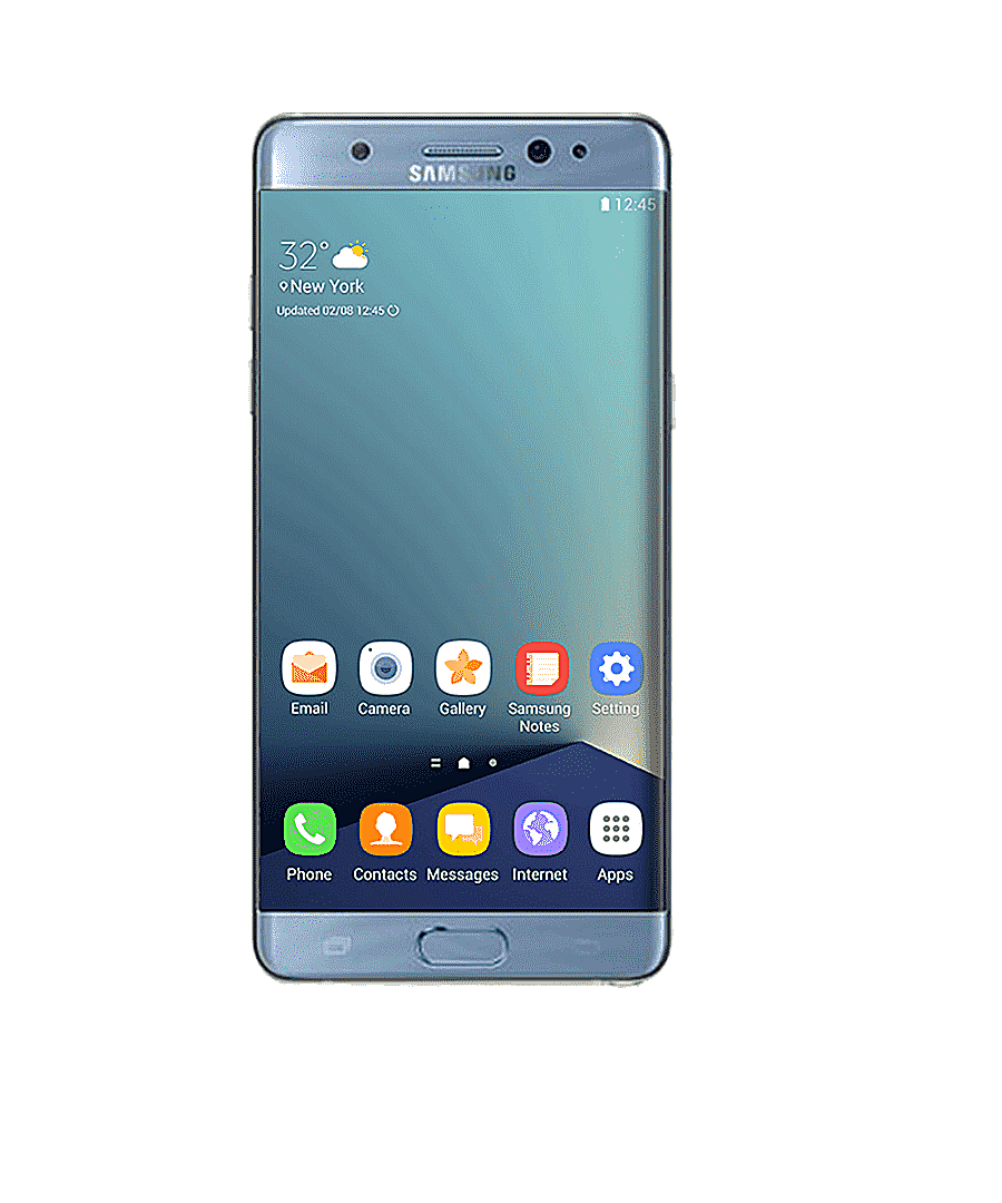 png clipart gray samsung android smartphone turned on samsung galaxy note 7 touchwiz inter