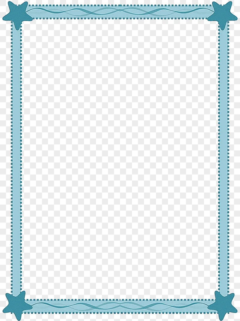 png clipart green frame with stars illustration frame sea scalable graphics blue frame fra