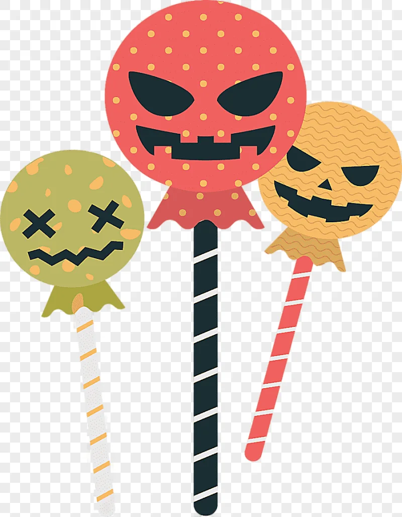 png clipart green red and yellow lollipops lollipop candy horror lollipop food horror skul