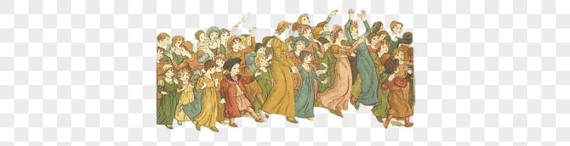 png clipart group of medieval people vintage images