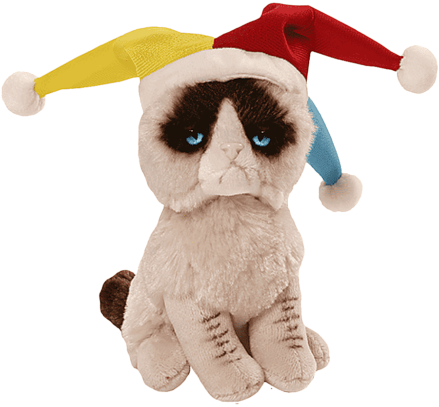 png clipart grumpy cat stuffed animals cuddly toys gund cat hat animals