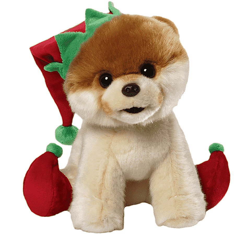 png clipart gund boo stuffed animals cuddly toys christmas dog christmas holidays carnivor