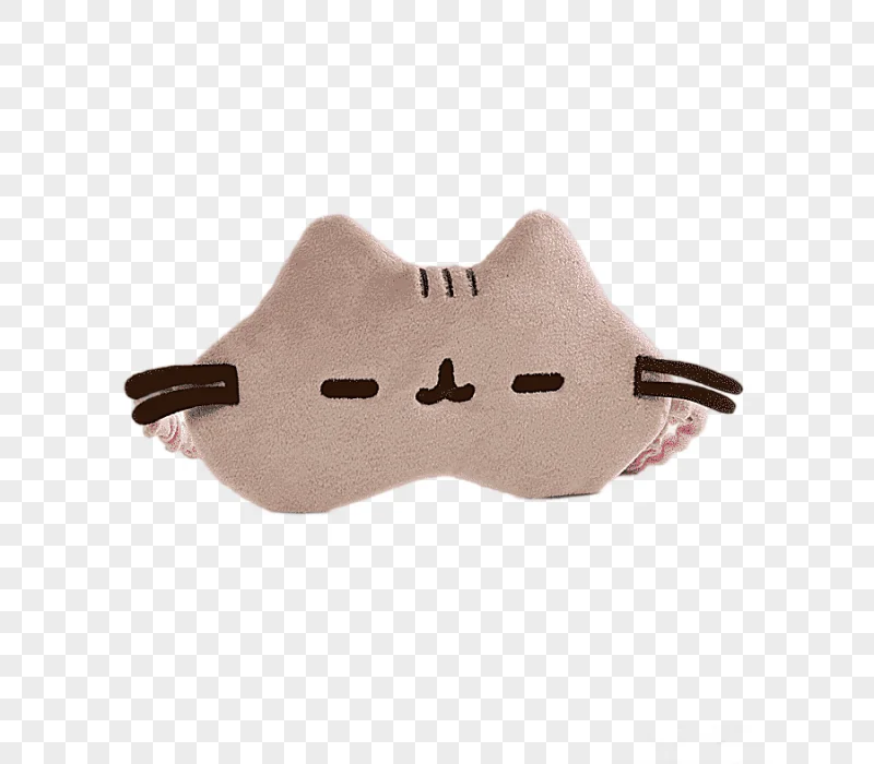 png clipart gund pusheen plush sleep mask stuffed animals cuddly toys blindfold mask sleep