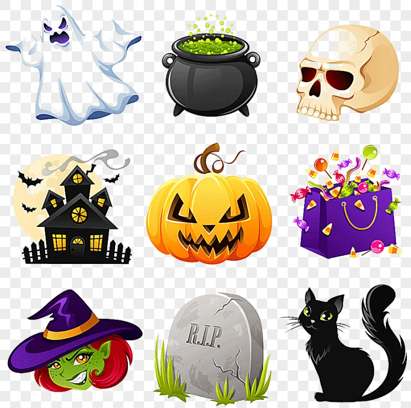 png clipart halloween themed halloween halloween creepy s collection happy halloween produ