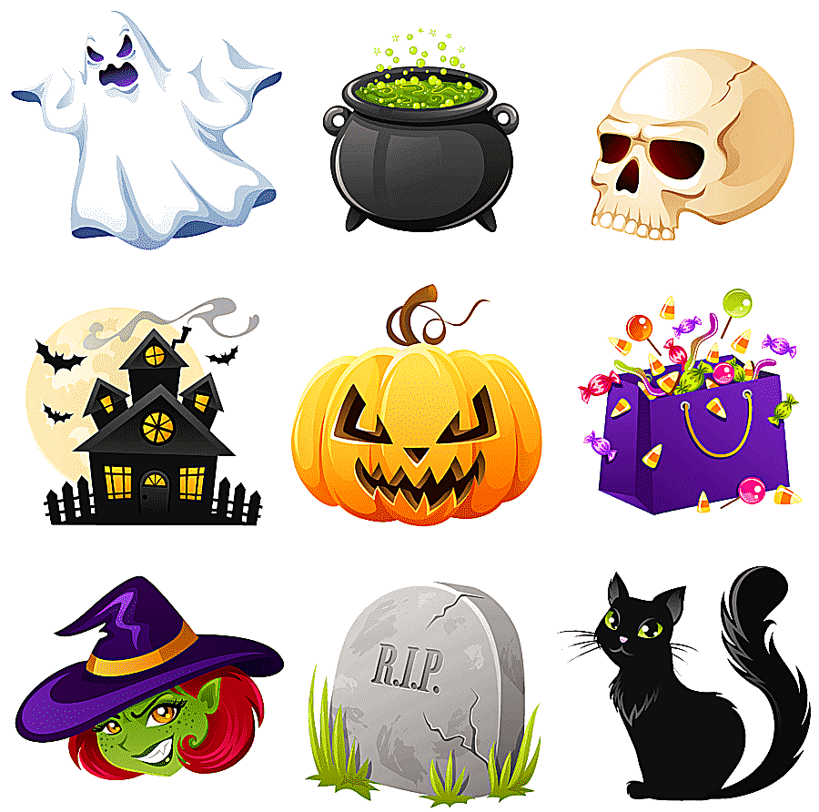 png clipart halloween themed halloween halloween creepy s collection happy halloween produ