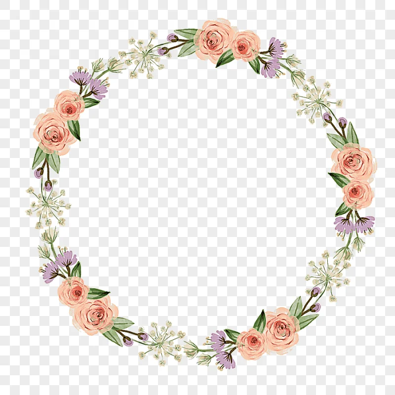 png clipart hand painted garlands hand painted wreath