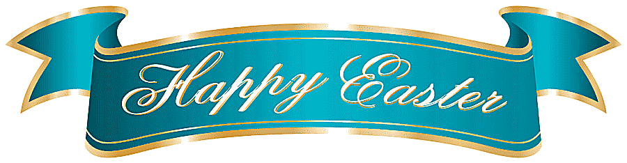 png clipart happy easter easter bunny happy easter banner love label