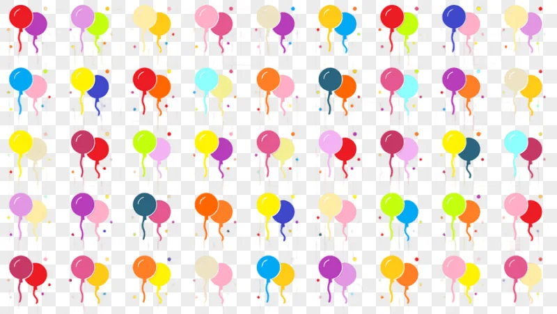 png clipart hd wallpaper balloons party pattern art colorful background wallpaper