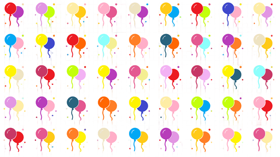 png clipart hd wallpaper balloons party pattern art colorful background wallpaper