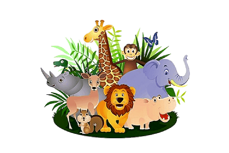 png clipart hippopotamus cartoon safari animal mammal grass