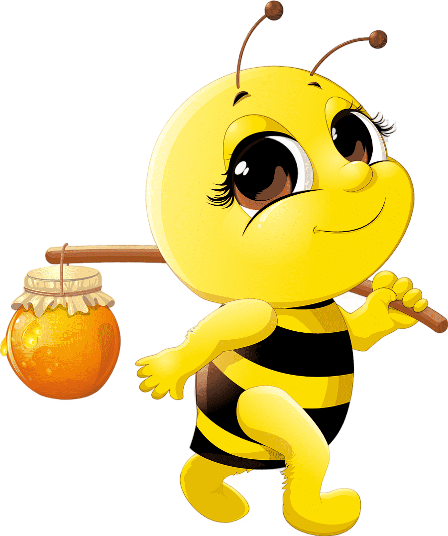 png clipart honey bee cartoon cute bee insects honey