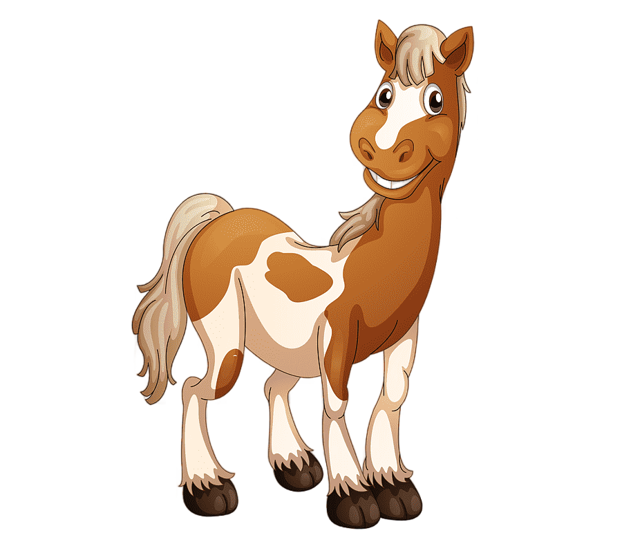png clipart horse illustration illustration cartoon horse cartoon character mammal