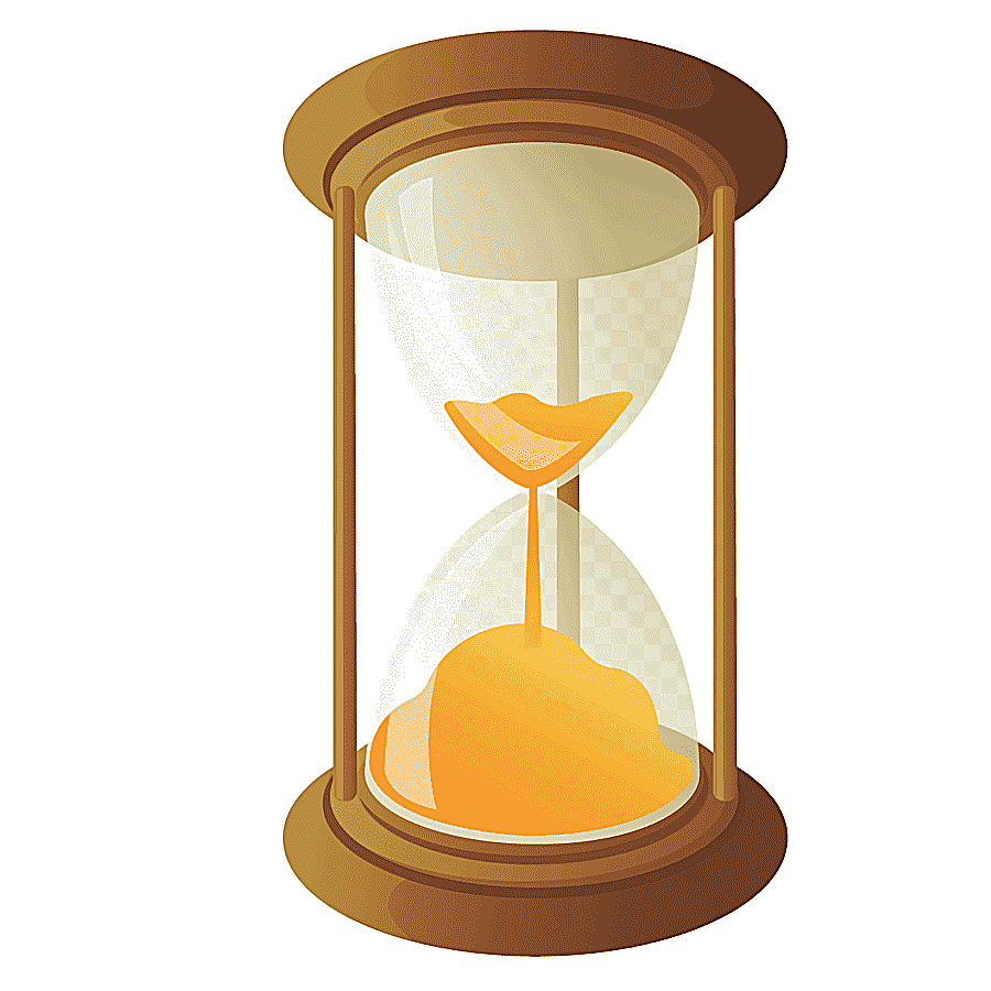 png clipart hourglass animation timer cartoon hourglass cartoon character happy birthday v