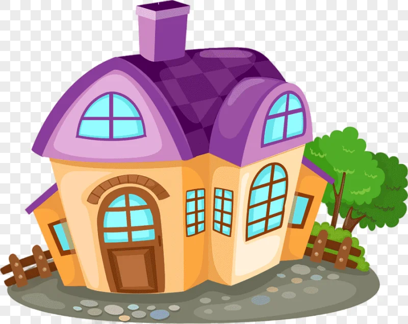 png clipart house cartoon drawing house building room
