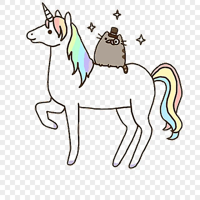 png clipart i am pusheen the cat unicorn legendary creature unicorn horse legendary creatu