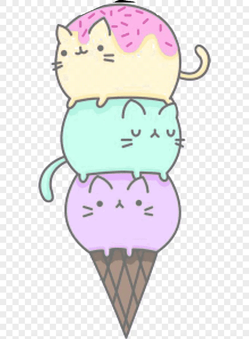 png clipart ice cream cones cat kitten ice cream purple cream