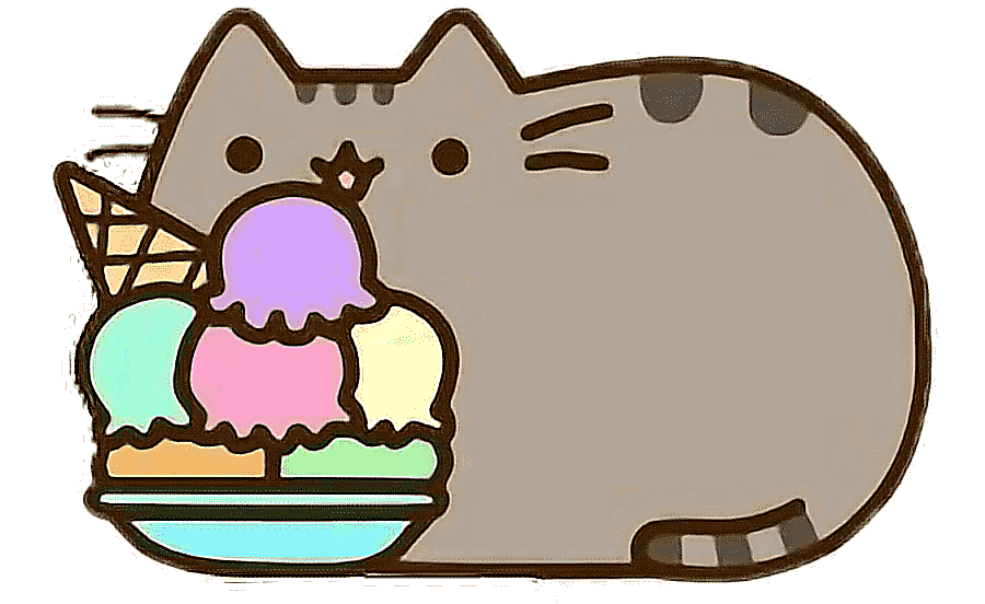 png clipart ice cream pusheen cat tenor ice cream carnivoran dog like mammal
