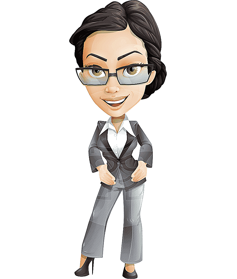png clipart illustration of woman cartoon animation female character business woman child