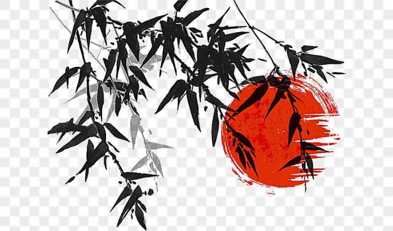 png clipart ink wash painting japanese painting bamboo chinese painting style bamboo mater