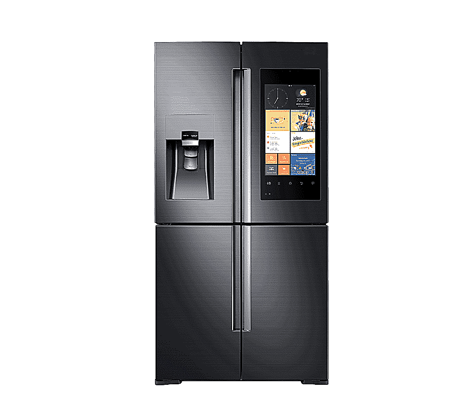 png clipart internet refrigerator samsung door home appliance black smart wireless control