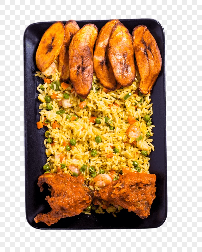 png clipart jollof rice fried rice fried chicken african cuisine nigerian cuisine fried fi